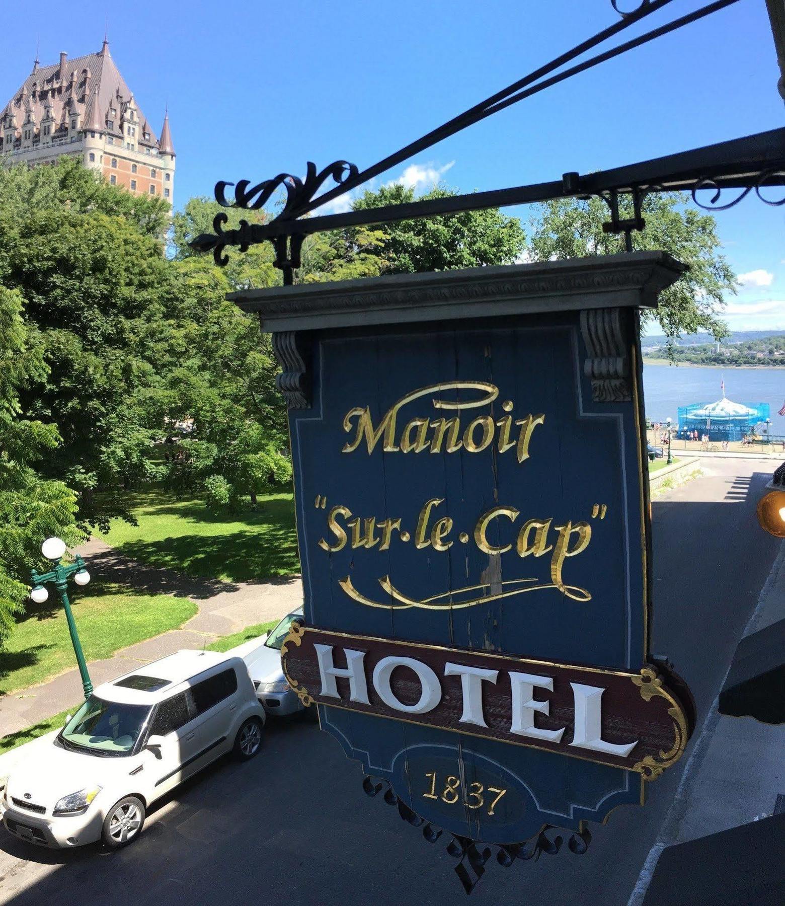 Hotel Manoir Sur Le Cap Québec Exterior foto